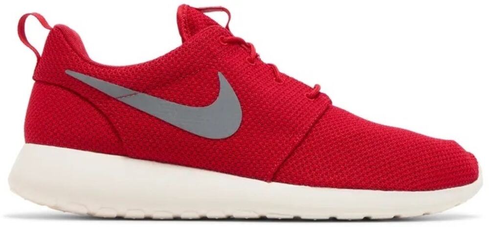 Nike Roshe One Running Shoes Sport Red Gray White Mesh Sneakers Men’s Size 9
